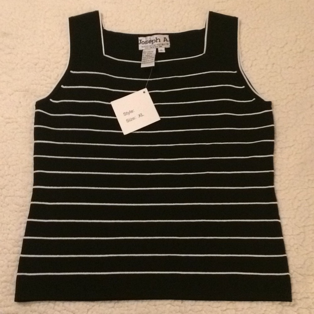 Joseph A. Quest Cequec'Est Silk Tank Top Size XL